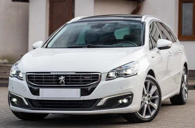 Peugeot 508 cena 53900 przebieg: 190123, rok produkcji 2019 z Ropczyce małe 466